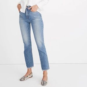 Madewell The Perfect Vintage Jean high rise cropped tapered ankle  Size 31